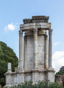 Ruins of the Temple of Vesta