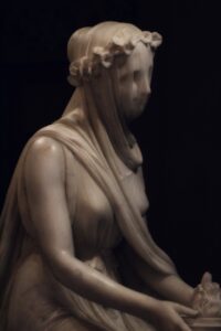 A Veiled Vestal Virgin