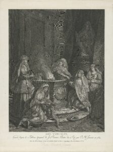 Vestal Virgins at the altar