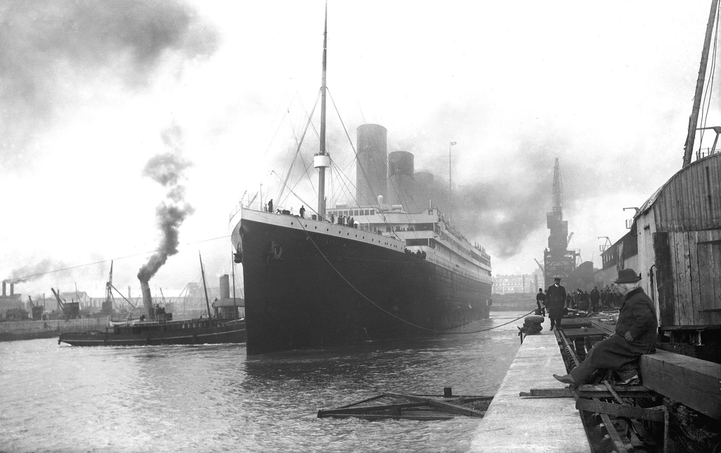 Titanic docks Southampton